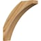 Ekena Millwork 4"W x 20"D x 20"H Thorton Rough Sawn Knee Brace, Western Red Cedar BRC04X20X20THR00RWR - alternate 1